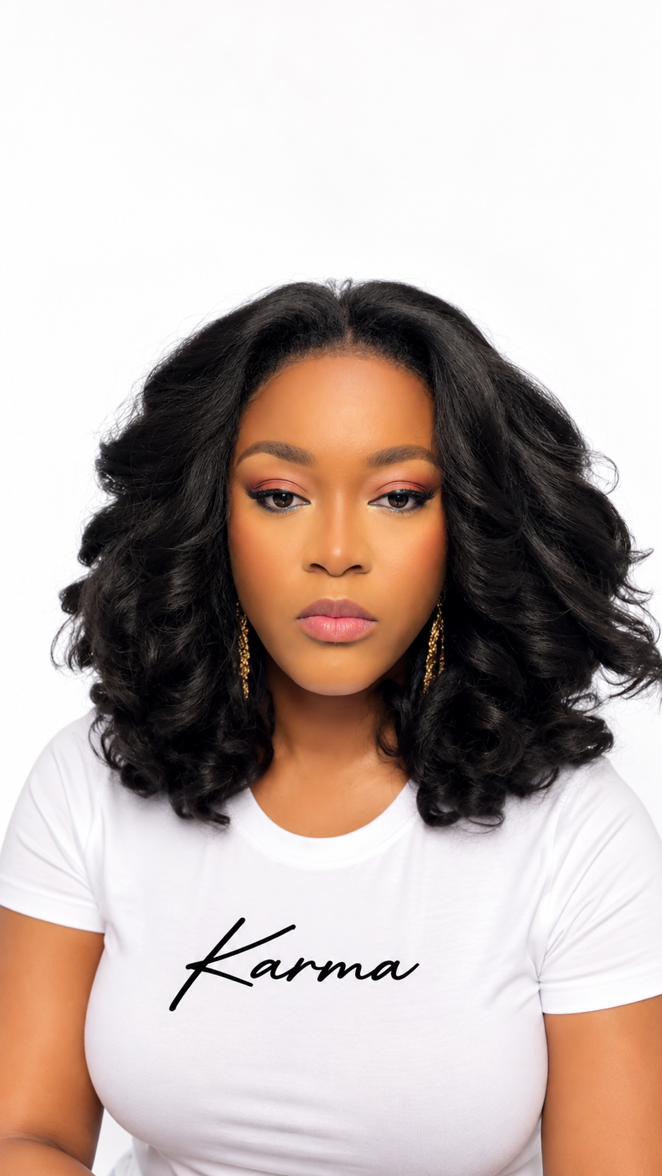 BOIL THE OCEAN™ 🖤  14” Kinky Body Wave • 13×6 Lace Frontal image 1