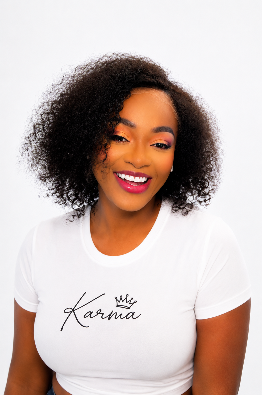 Full of Grace 10" Bohemian Curly Bob Wig | 100% Human Hair | 13×4 HD Lace Front | Glueless image 2