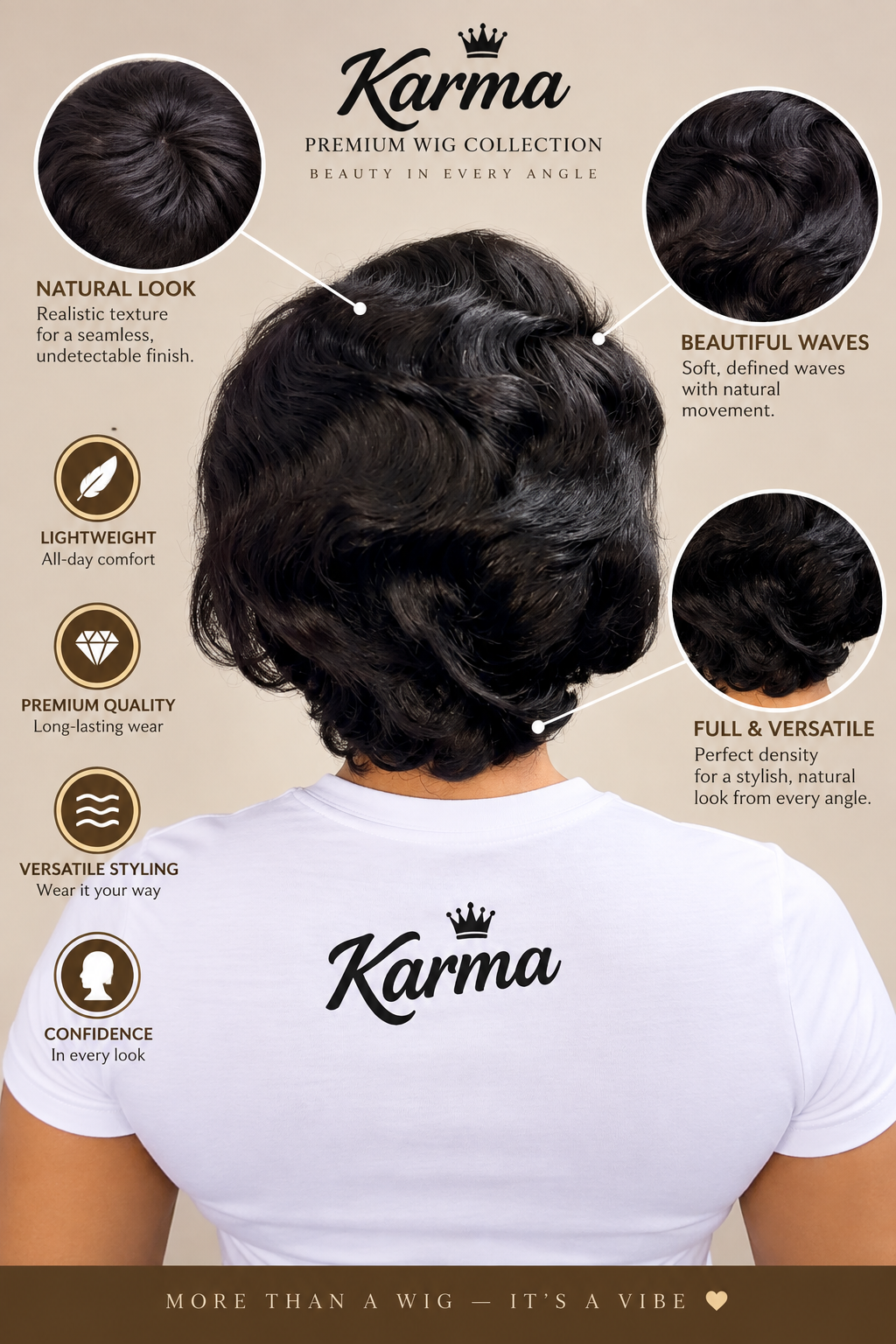 Poised | Afro Curly Pixie Cut Human Hair Wig | HD Lace Glueless Short Wig for Black Women image 2