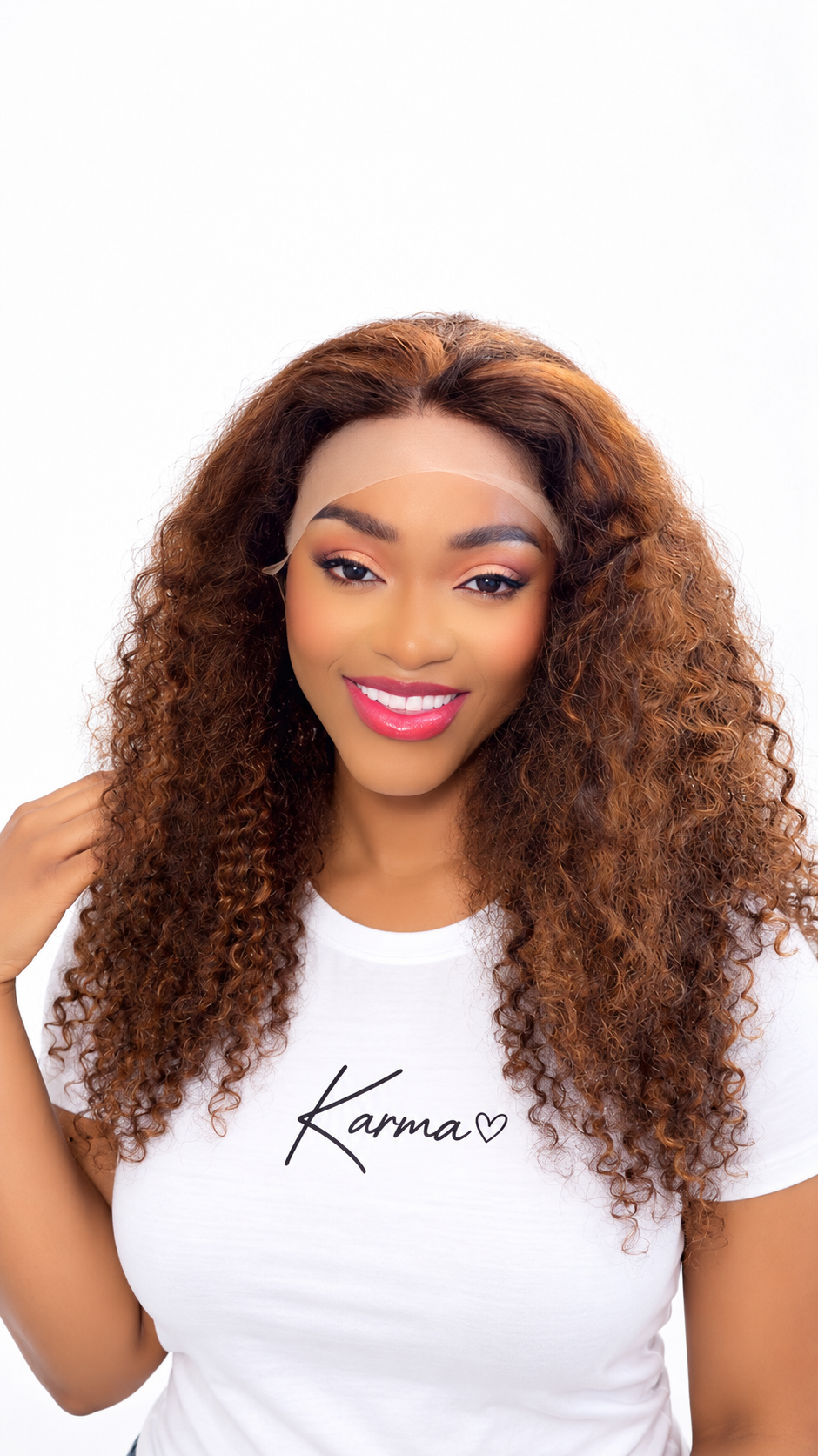 Radiance 13x4 Human Hair Blend Lace Front Wig image 3