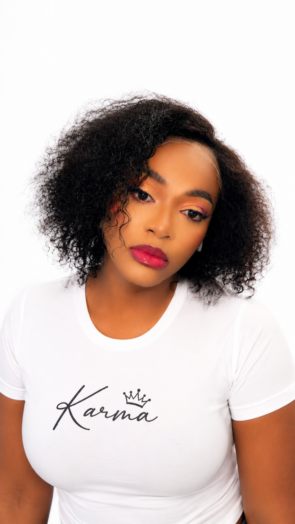 Full of Grace 10" Bohemian Curly Bob Wig | 100% Human Hair | 13×4 HD Lace Front | Glueless image 3