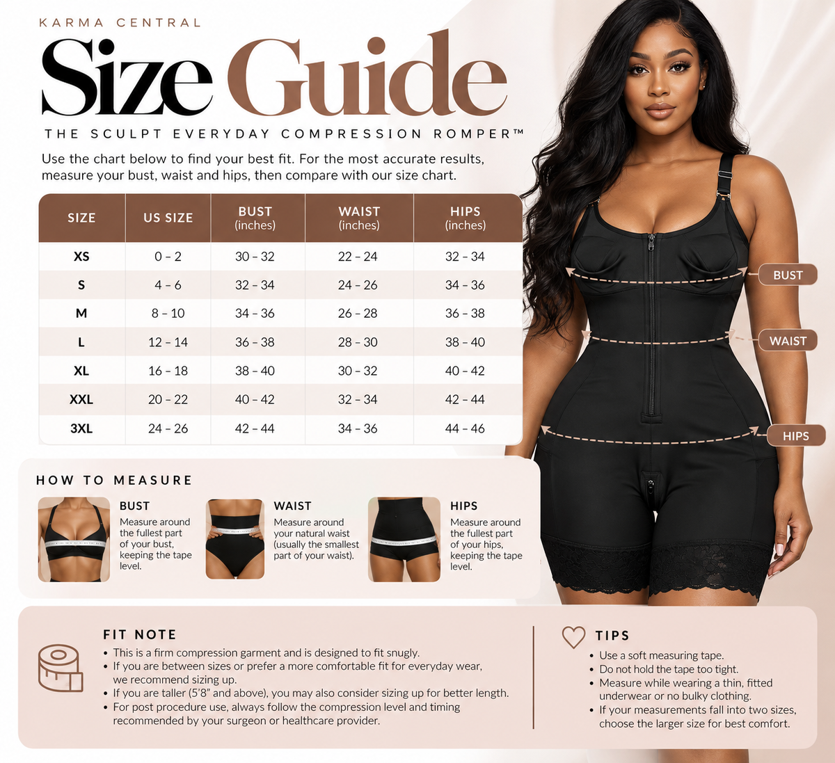 The Sculpt Everyday Compression Romper™ | Full Body Shapewear
