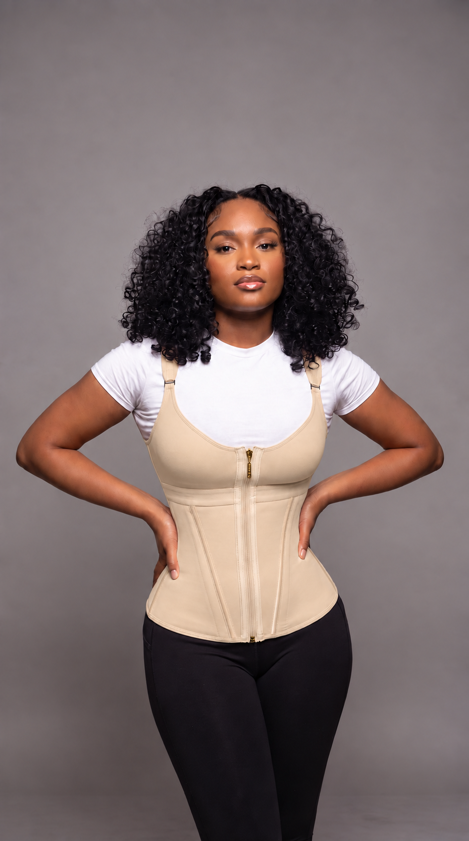 The Sculpt Recovery Vest™ | Post Surgery Compression & Waist Sculpting Faja