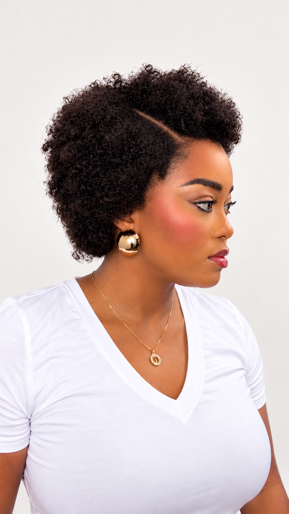 Nia | Luxury Afro Kinky Human Hair Wig