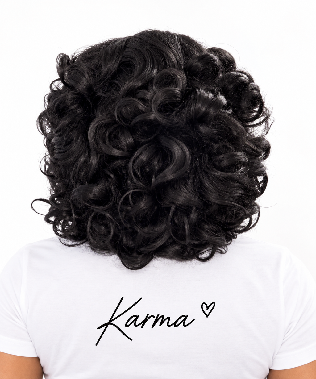 DIVINE ✨  14” Human Hair Blend Wear & Go Wig image 1