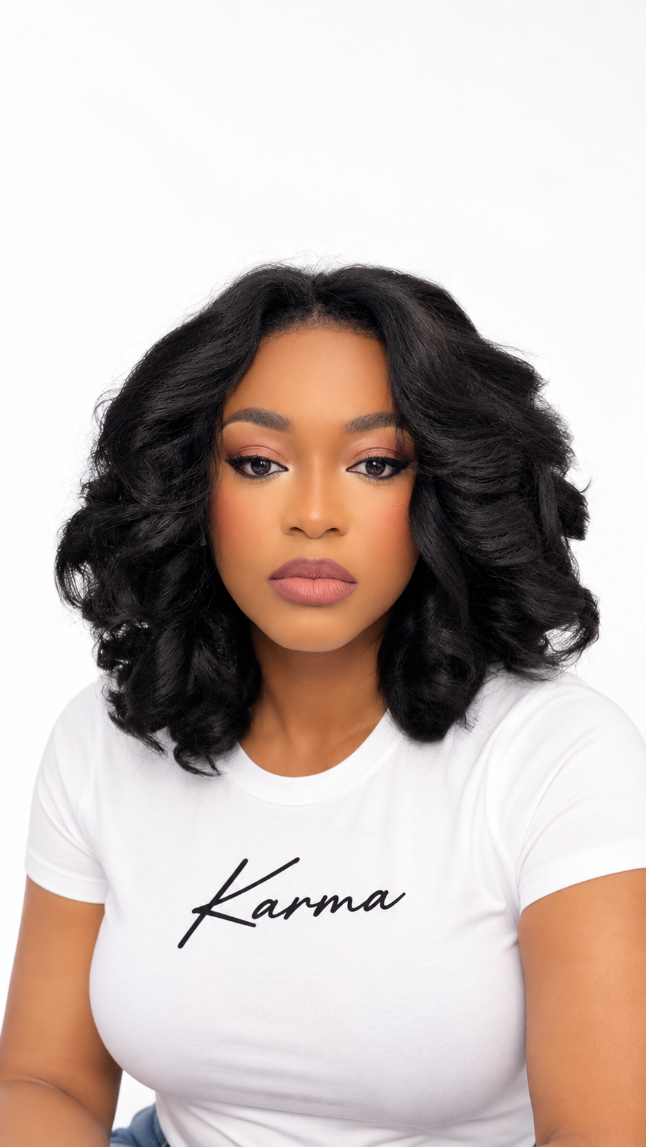 BOIL THE OCEAN™ 🖤  14” Kinky Body Wave • 13×6 Lace Frontal image 0