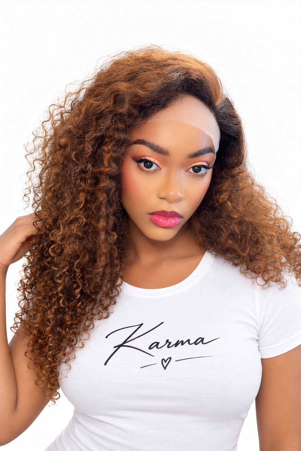 Radiance 13x4 Human Hair Blend Lace Front Wig image 2