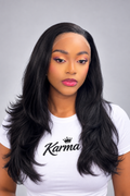Thrive | Layered Body Wave 13×4 HD Human Hair Blend Lace Front Wig image 0