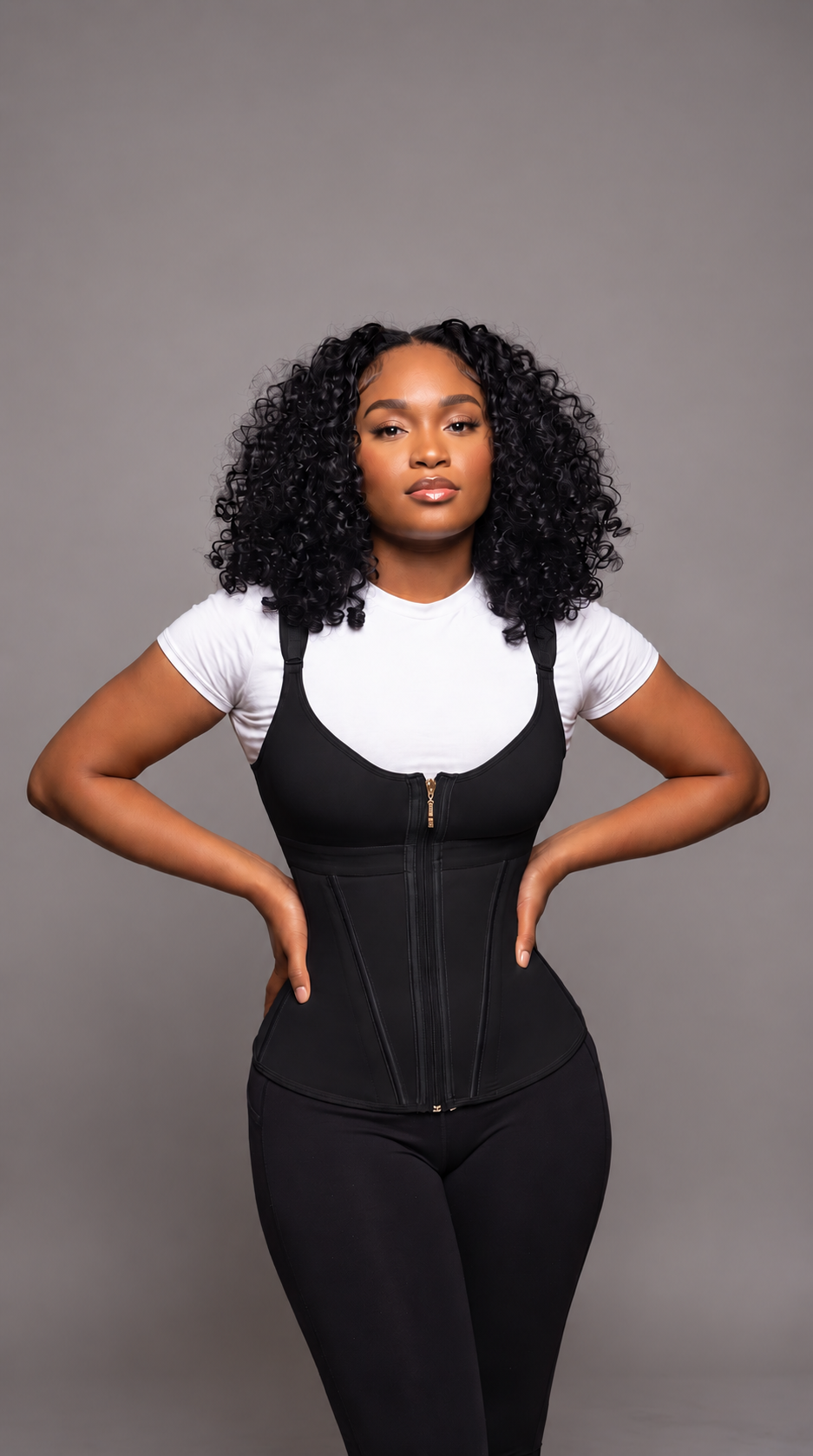 The Sculpt Recovery Vest™ | Post Surgery Compression & Waist Sculpting Faja