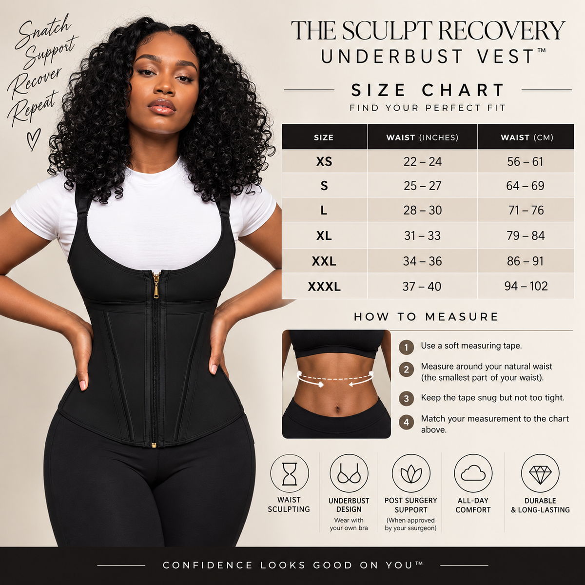 The Sculpt Recovery Underbust Vest™ image 6